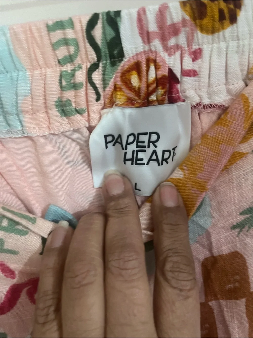 Paper Heart lightweight breezy